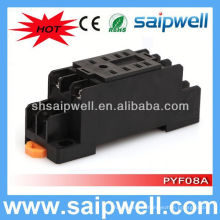 PYF08A/ MY2 8 pins relay base socket 12v relay socket